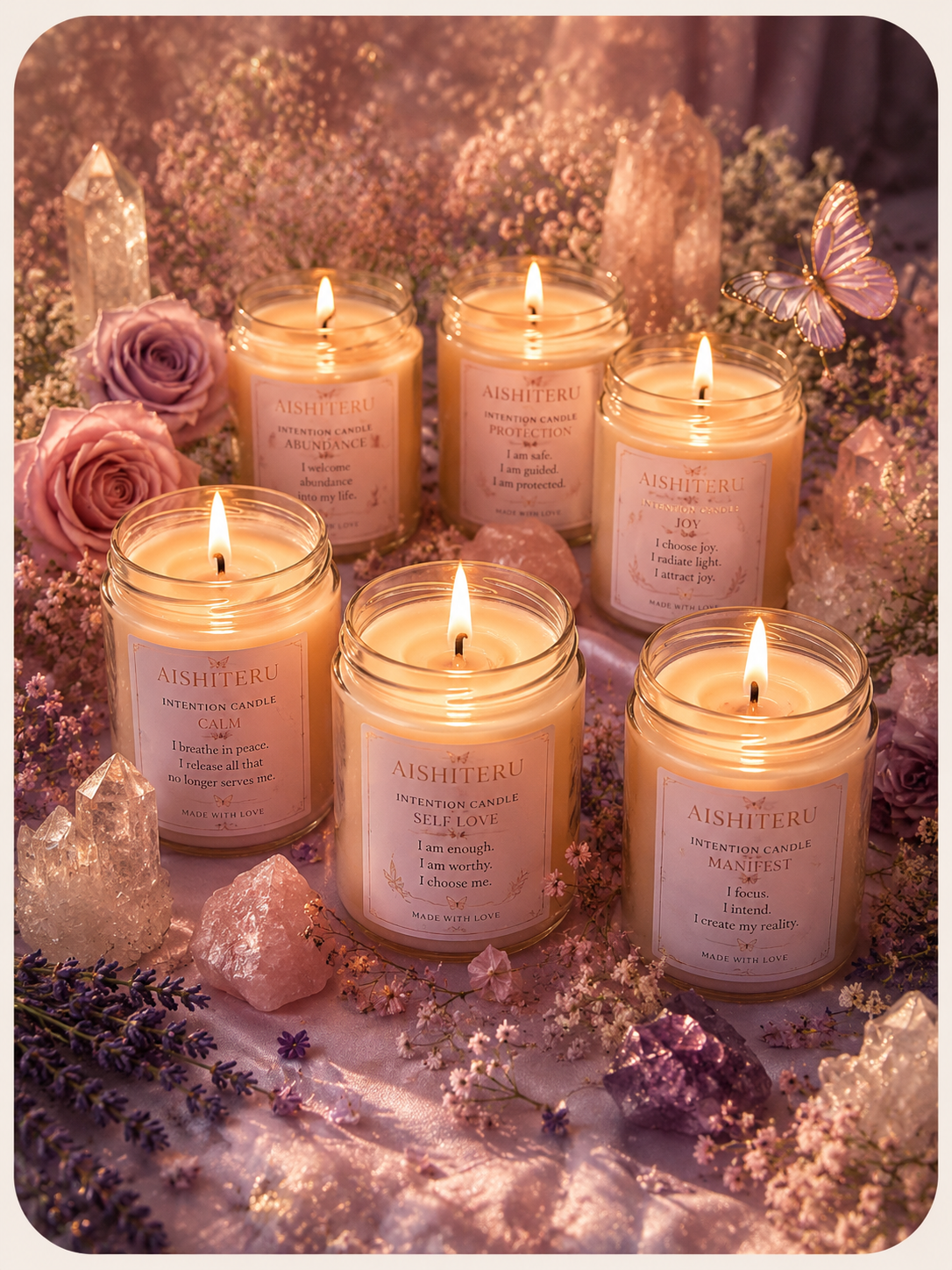 Crystal Candles